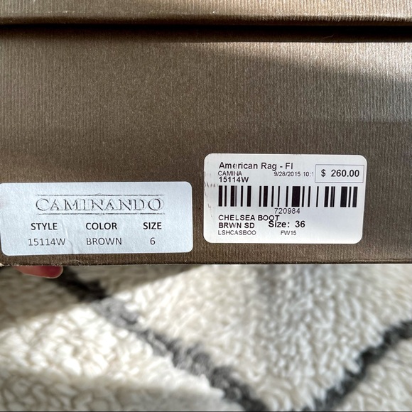 Caminando Camina Suede Chelsea Boots - Picture 11 of 11